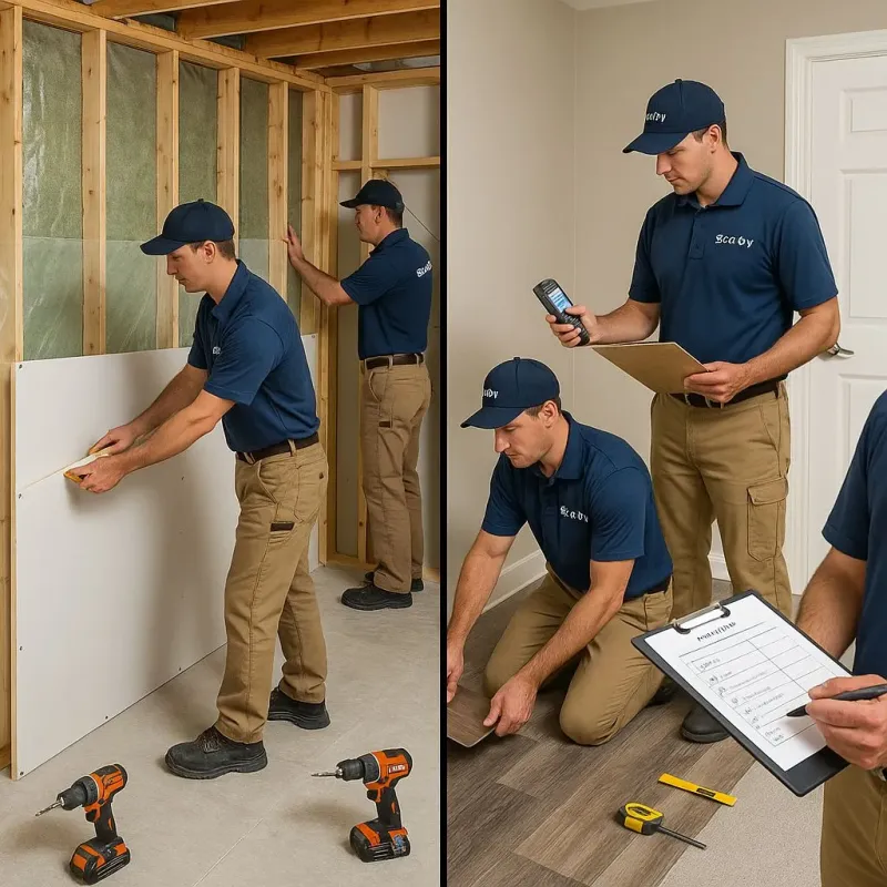 Repairs and Reconstruction process in Springville, AL