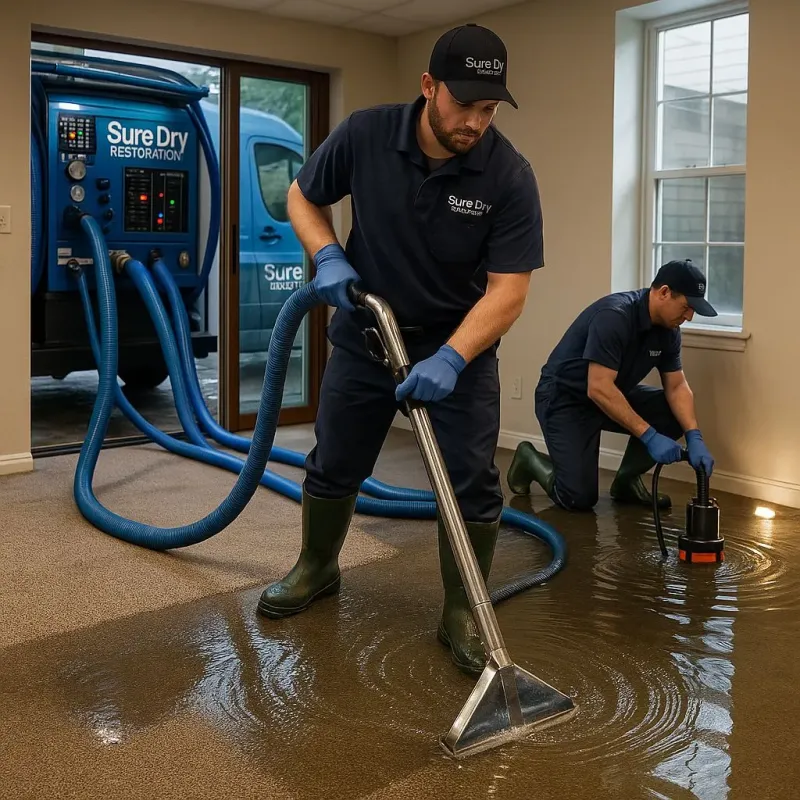 Water Extraction and Removal process in Springville, AL